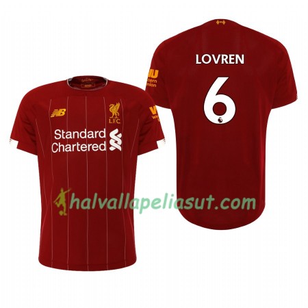 Jalkapallo Pelipaidat Liverpool Dejan Lovren 6 Kotipaita 2019-2020 Lyhythihainen